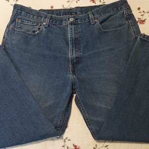 Levi's Levi Signature No. 550 Men's 40 X 30 Denim Blue Jeans